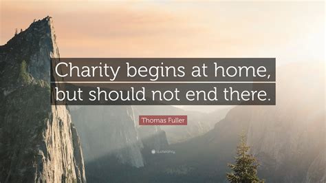 charity begins at home quotes